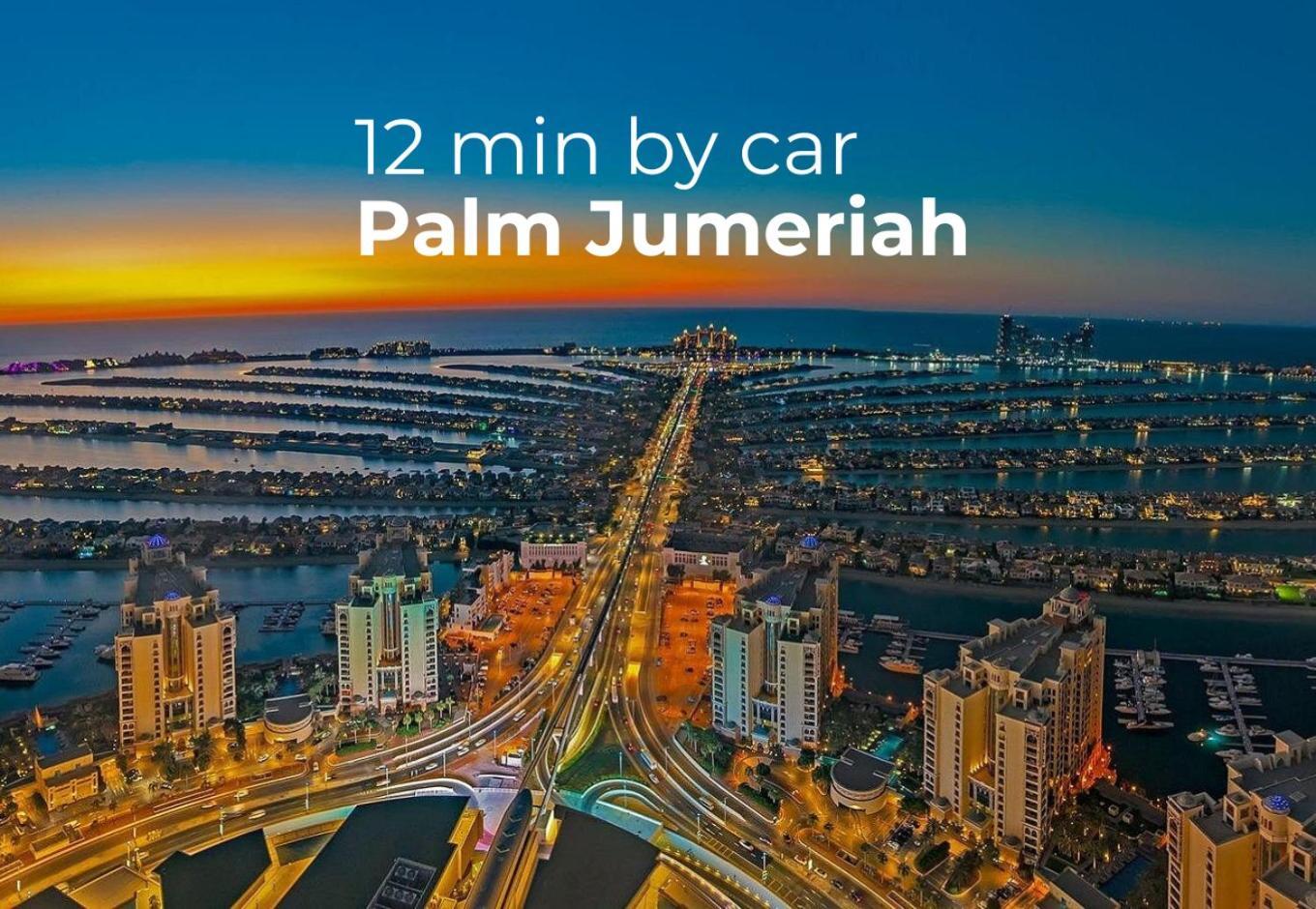 Apartment Beachfront, Perfect Sea View, Private Access, 2-bdr Dubai
